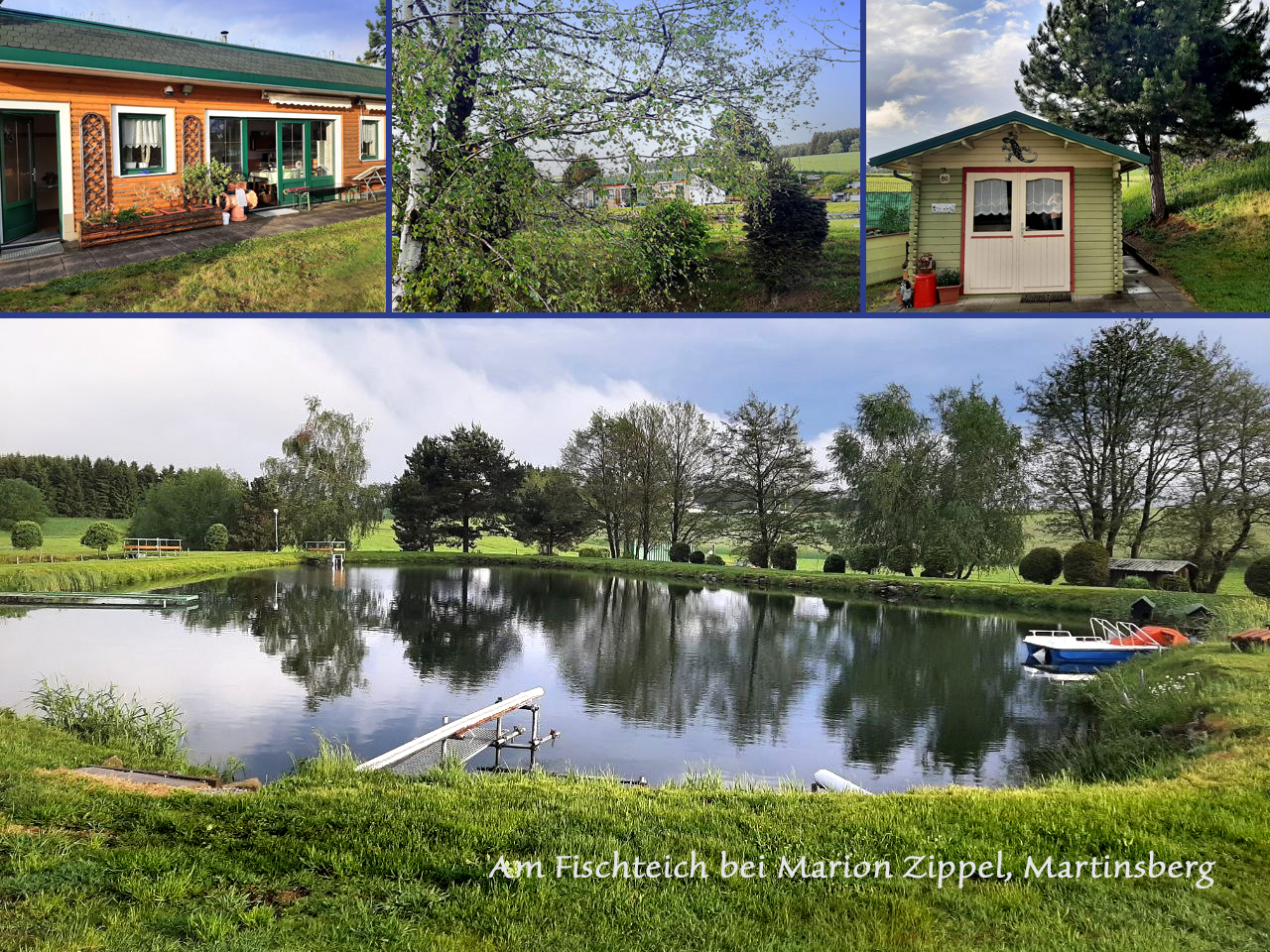 Am Fischteich bei Marion in Martinsberg ist für alles bestens gesorgt!